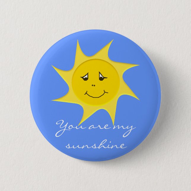 Sunshine Collection 6 Cm Round Badge (Front)