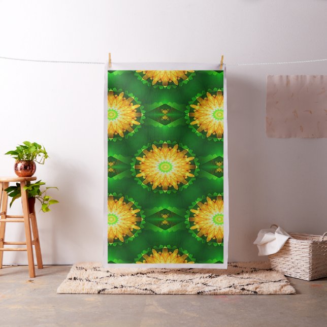 Sunshine Dahlias.... Fabric (In Situ)