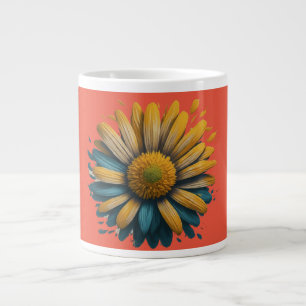Sunshine Daisy Large Coffee Mug