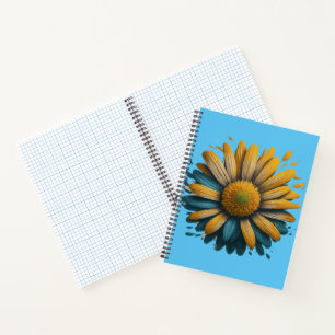 Sunshine Daisy simple Notebook