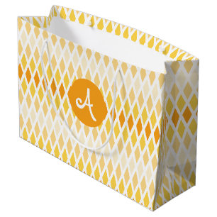 Sunshine Diamond Ombre Monogram Large Gift Bag