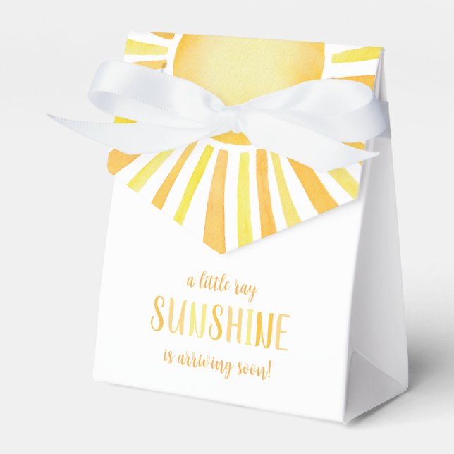 sunshine Favour Box (Front Side)