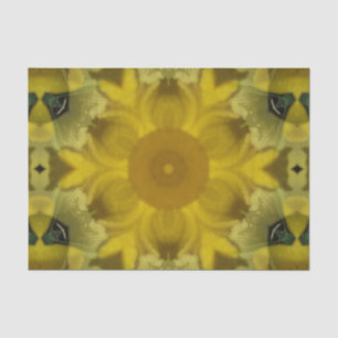 Sunshine Flower Burst Golden Tissue Paper