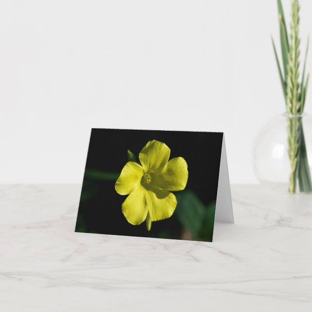 Sunshine Flower Card (Front)