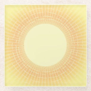 Sunshine Glass Coaster