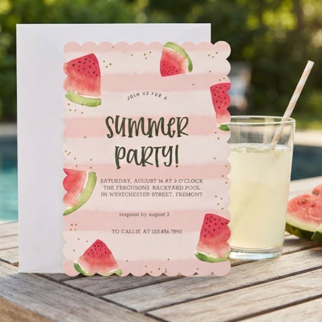 Sunshine & Good Vibes Summer Party Invitation (Creator Uploaded)