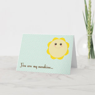 Sunshine Greeting Card