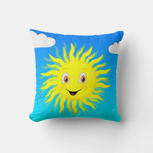 Sunshine Happy Face Cushion