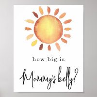 Sunshine How big is Mommy's belly