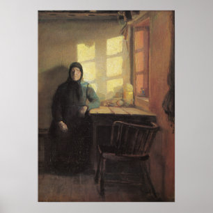 Sunshine in the Blind Room 1880s Poster