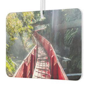 Sunshine in the Termas Geometricas, Conaripe, Chil Car Air Freshener