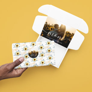 Sunshine Inside Sunflower Tissue Paper 