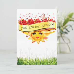SUNSHINE KISSES INVITATION