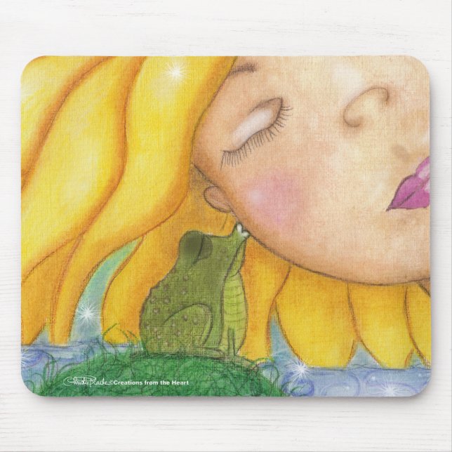 Sunshine Kisses Mouse Pad (Front)