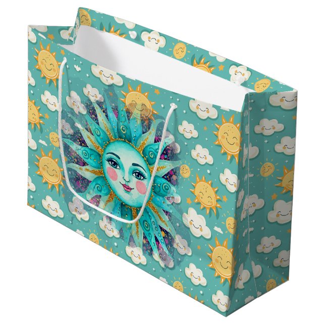 Sunshine  large gift bag (Front Angled)