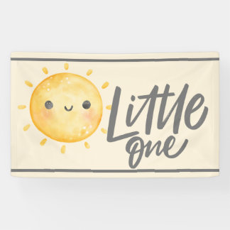 Sunshine Little One Baby Shower Banner
