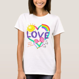 Sunshine, Lollipops & Rainbows T-Shirt