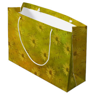 Sunshine Mixed Media Large Gift Bag