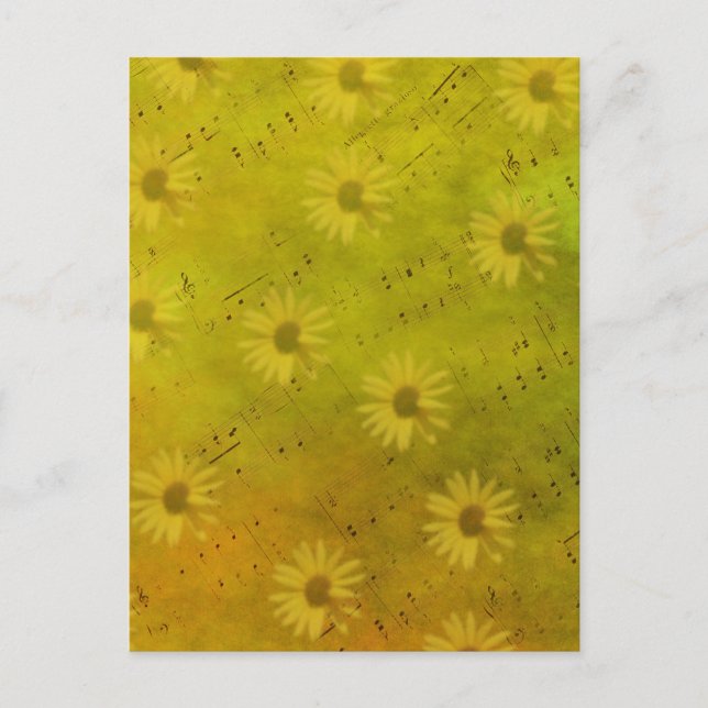 Sunshine Mixed Media Postcard (Front)