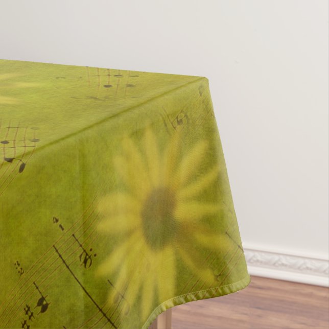 Sunshine Mixed Media Tablecloth (In Situ)