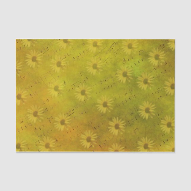 Sunshine Mixed Media Throw Pillow Tissue Paper (Front)