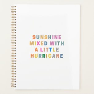 Sunshine mixed with a little Hurricane   Religious Planner
