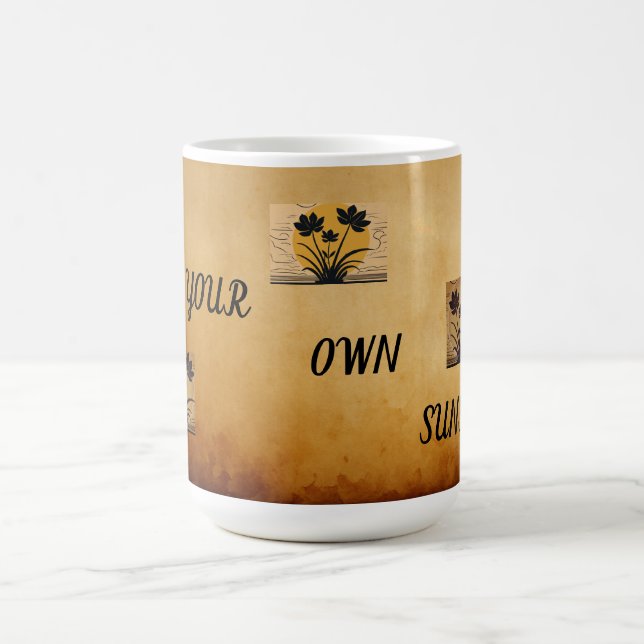 Sunshine Motivational designer Mug (Center)