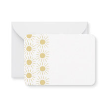 Sunshine notecard and envelope