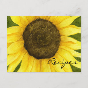 Sunshine On A Stick Recipe Card