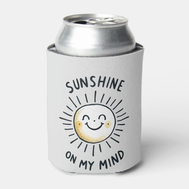 Sunshine On My Mind Can Cooler (Can Front)