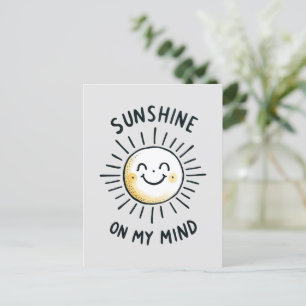 Sunshine On My Mind Postcard