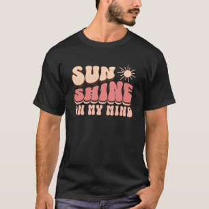 Sunshine On My Mind Retro Vacation T-Shirt