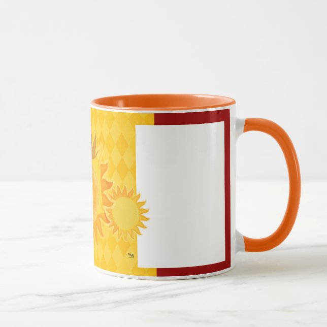 Sunshine Orange Mug (Right)