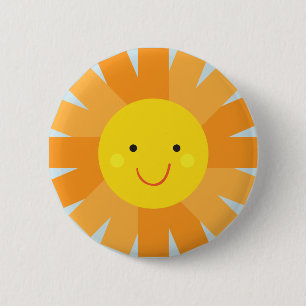 Sunshine Party Button- Badge for Party