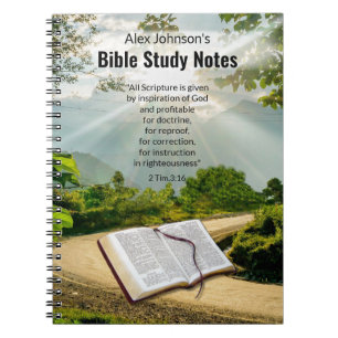 Sunshine Path Bible Notebook