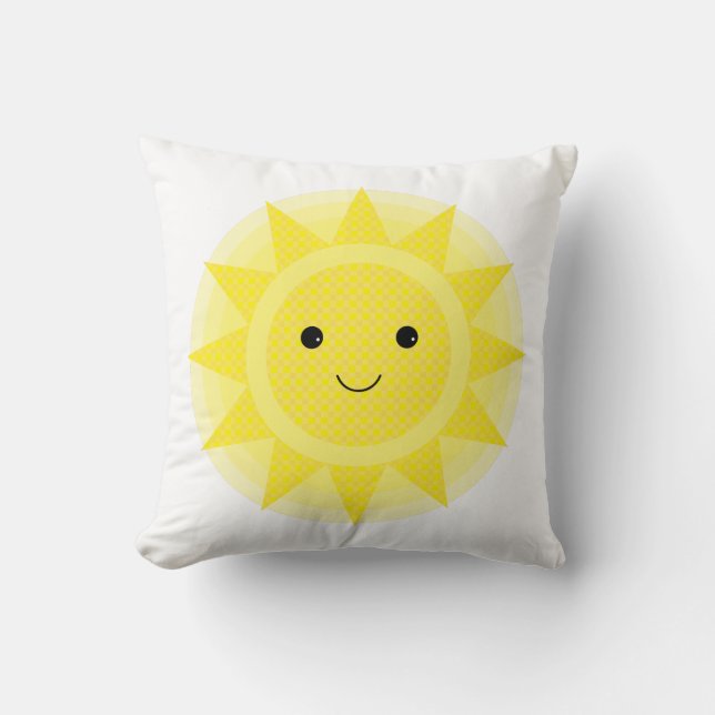 sunshine personalised KIDS ROOM nursery decor Cushion (Front)