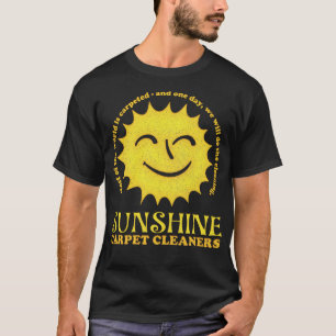 Sunshine pet Cleaners Retro Faded Style Design T-Shirt