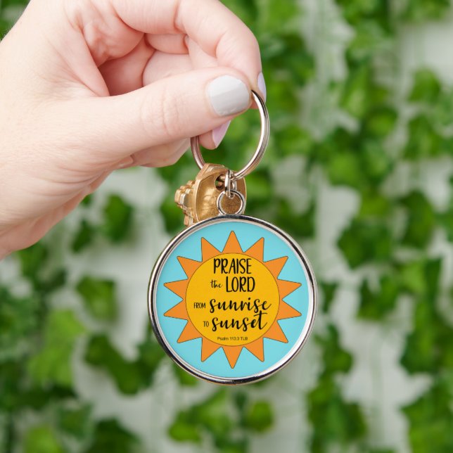 Sunshine Praise the Lord Key Ring (Hand)