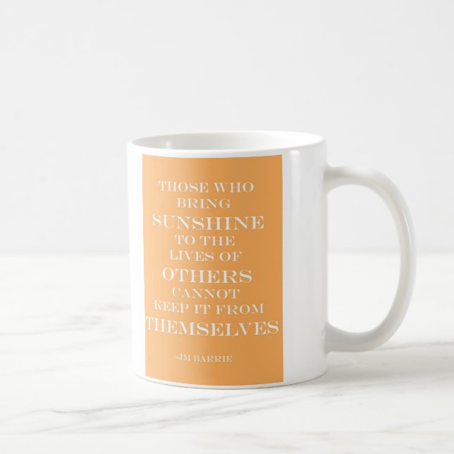 SUNSHINE QUOTE MUG - (Right)