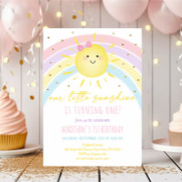 Sunshine Rainbow Pastel Birthday