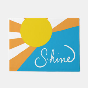 Sunshine Rays of Happiness by @ Cathy Thompson Doormat