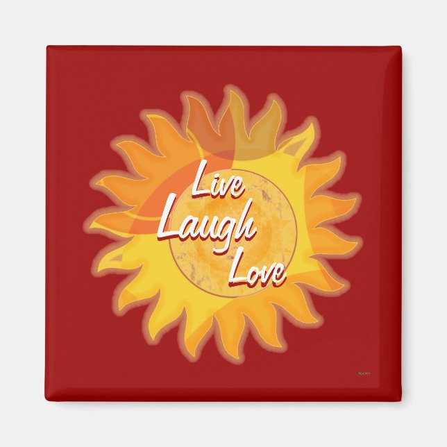 Sunshine Red Magnet (Front)