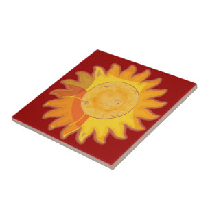 Sunshine Red Tile