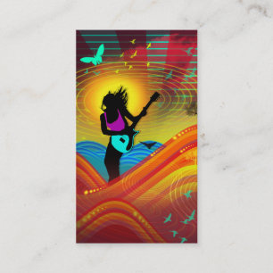 "Sunshine Rock" Business Card