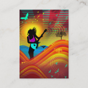 "Sunshine Rock" Chubby Card