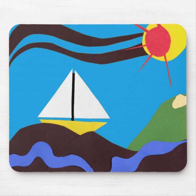 Sunshine Sailor Mouse Pad (Front)