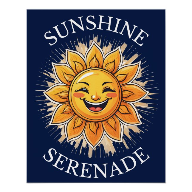 Sunshine Serenade Poster (Front)
