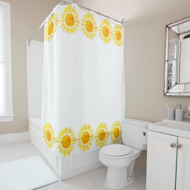 Sunshine Shower Curtain (In Situ)