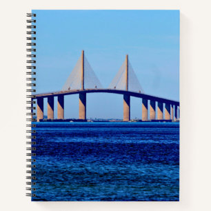Sunshine Skyway Bridge Spiral Notebook