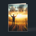 SUNSHINE SON BIRTHDAY CARD<br><div class="desc">When your baby boy is your sunshine,  this is the birthday card for him.</div>